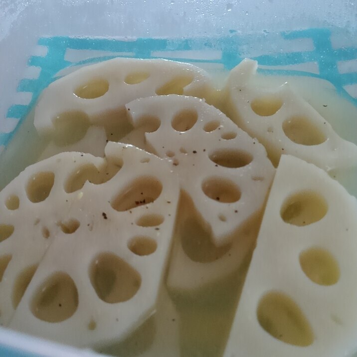 レンコン からしマリネ